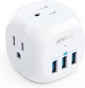 A9231122 Anker Usb C Outlet Extender 321 With 3 Outlets And 20w Us