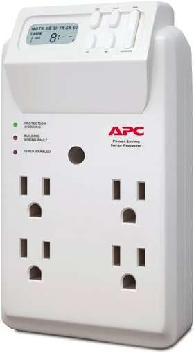 1080 Apc 691198286088 Wall Outlet Multi Plug Extender P4gc 4 Ac Joule