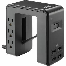 Pe6u4 Apc By Schneider Electric Surgearrest Essential 6-outlet Surge Suppressor/protec