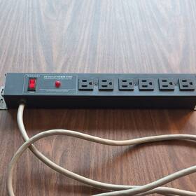 61-2780 Archer 6 Outlet Power Strip Spike Protected Noise Filter On/off Switch