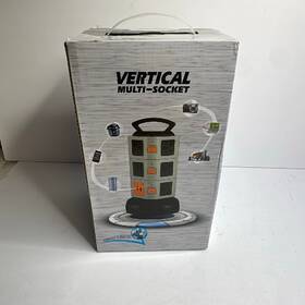 Asgens My-01 Vertical Tower Power Strip With Usb - Open Box