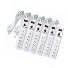 B6-6s900j2usb6ft-wht Office Style Outlet Surge Protector With Dual Usb 811691021881