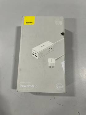 Baseus 932172604257 Powercombo Extension Cord Set With 65w Gan Charger Power Strip