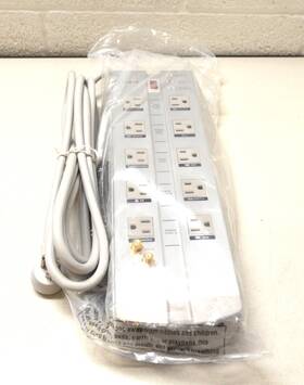 F9a1033-10 Belkin 722868652749 Pure Av 10 Outlet Home Theater Surge Protector 4720j #f9a1033-10