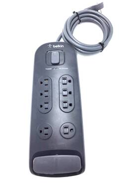 Bv108200-06r-blk Belkin 8-outlet Surge Protector With Telephone Protection