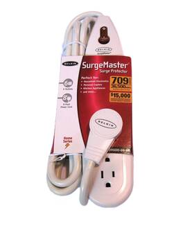 F9h600-08-rp Belkin Surgemaster Surge Protector 6 Outlets 8 Ft. Cord 709 Joules