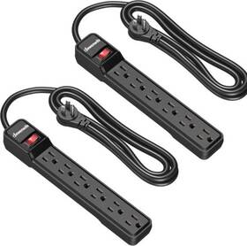 Belkin F9p609-15 12-outlet Power Strip With On/off Switch Black 120v Us Plug