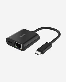 Inc019btbk Belkin Usb-c To Enet Adapter 100w Pd Adap