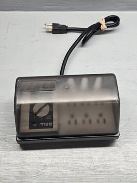 Bell Fb3005 Outdoor Outlets 6 Outlet Power Tap Timer 120v 15a Gray Corded Cover