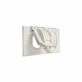 5180-1 Bell Outdoor 24 Pack - 1-gang Horizontal Weatherproof Cover Duplex White