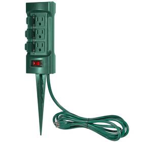 Bestten 769700885125 Outdoor Power Strip With Covers And Overload Protection Switch Doubl