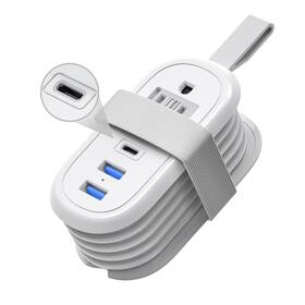 Nk-ke-195 Beva Travel Power Strip With Usb C Ports Pd 20w Fast Charge 2 Outlets 3