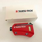 Bgcbrd-ps Swiss Tech Bodygard Auto Emergency Tool Red