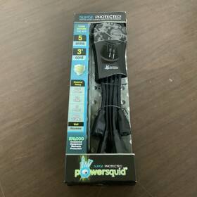 Bits Limited Pmk5k-3 New Powersquid Surge Protector Black