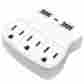 Bl-920-310 Steren Wall Tap 3-outlet W 2 Usb Outlets 90 Joules 884645166051