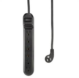 Bwa21av024c Blackweb Two Lot 6x Outlets Surge Protectors Black