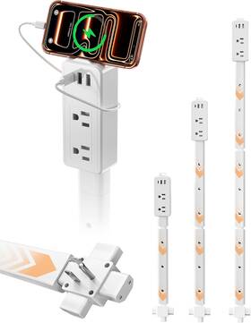 L0069-s01 Blueera Electrical Outlet Extender Features Usb-c 2 Usb-a Ac Outlets Access