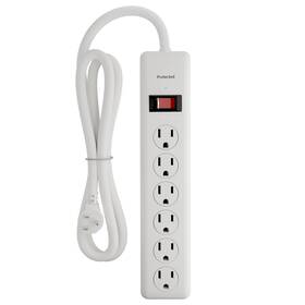 Bn-link 810079585458 6-outlet Power Strip Surge Protector 1-pack 4-foot Extension Cord 600