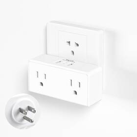 Bn-link Bnc-60/u174 Bn-link Multi Plug Outlet Extender With 2 Usb-a 1 Usb-c