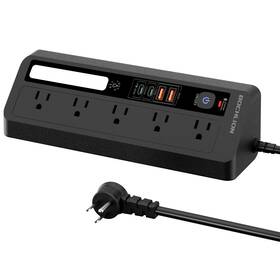 Bochlion 978333590861 Desk Extension Lead With Usb Slots Pd 35w 20w Fast Charging Power Stati