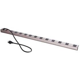 03198 Branded Proht Power Strip Durable Aluminum 12-outlet Led Indicator With 3 Ft Cord