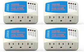 Branded01 445021795772 Surge Protector For Home Appliance 3 Outlet Refrigerator Vol