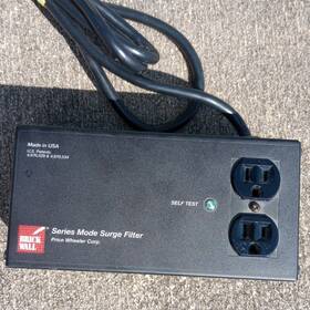 Pw2r15w Brick Wall Brickwall 15a 120v 2 Outlet Surge Protector 6ft Cable