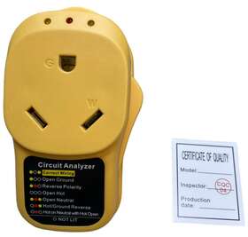 Briidea 779288404595 Rv Surge Protector 30 Amp Adapter Circuit Analyzer