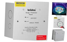 Hspp-01 Briidea Whole House Surge Protector Type 2 Single Phase 120/240 Volt Panel