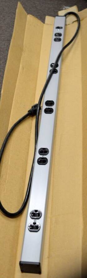 Aps-48-10-6s Brooks 10 Outlet 20a Surge Power Strip #aps-48-10-6s -4ft Body 5ft Cord - Usa