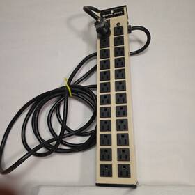 F-10005 Brooks Surge Protector 24 Plug Power Strip 20 Amp 125volts 2500watts
