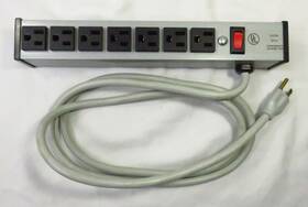 15surge Brooks Ul204bc Quality All Metal Mfg. Usa 15 Amp Surge Suppressor - 7 Outlets / #ul204bc