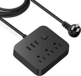 Bseed 445016992940 Power Strip With Usb 3 Outlet Extension Ports Non Surge Protector Fl Bseed 445016992940 Power Strip With Usb 3 Outlet Extension Ports Non Surge Protector Fl