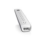 Bv107200-06 Bv10720006 Belkin Av Power Strip Surge Protector And Telephone Protection Ft