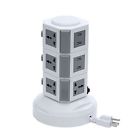 Bz01w-5pz Unbranded Vertical Power Strip With Usb Ports Feet 669665643351