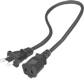 Cableorigin 784956358971 2ft 0.6m Usa Outlet Saver Power Cable 125v 15a 2-prong 2 Outlets For Nema 5-
