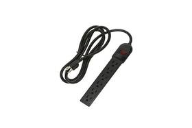 Ck-ps06-12bk Cablesandkits 12ft 6-outlet Surge Protector 14awg/3 15a 90j Black