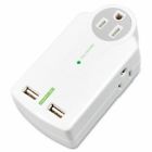 Ccs51549 Compucessory Surge Protector Wall Tap Outlet Usb Joule 794192515496
