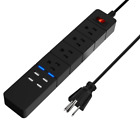 Ce5623b Merisny Surge Protector Outlets Power Strip With Smart 608881534449