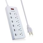 Cecominod066450 Homga Power Strip 6-outlet 733180294289