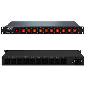 Centropower 015532200651 Pdu Power Strip Surge Protector10 Outlet 1u Network-grade Full Me