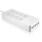 Ch-072 Coocheer Surge Protector Power Strip With Outlets And Quick Charge