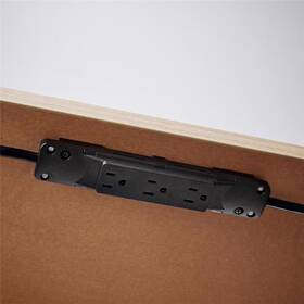 Charg 864751000272 - 2in1 6 Outlet 1000 Joules Surge Protector Strip Black