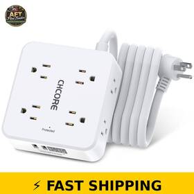 Chcore 850059781647 10ft Surge Protector Power Strip With 8 Ac Outlets And 4 Usb Ports Chcore 850059781647 10ft Surge Protector Power Strip With 8 Ac Outlets And 4 Usb Ports