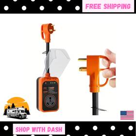 30a-01 Chumajor Rv Surge Protector 30 Amp - 10000 Joules Circuit Analyzer Power Adapter