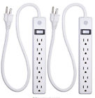 Ciinmabtsn General Outlet Surge Protector Power Strip Pack Wall Mount