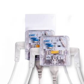 Clamper 899495237007 3-outlet Surge Protector 1800 Joules 1875w For Tv Pc Xbox Ps5 Refrigera