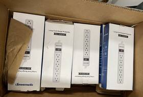 Hou610h Clewenwils 21 For 200 Dewenwils Long Cord Surge Protector 6 Outlet With On/off Switch