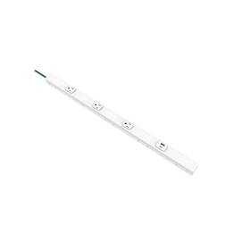 Commercial Electric 818897011944 Cordless 24 Inch 3-outlet Power Strip With 1 Usb-a And Usb-c White