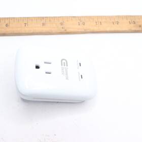 La-9a-17 Commercial Electric Wall Mounted Surge Protector White 1-outlet